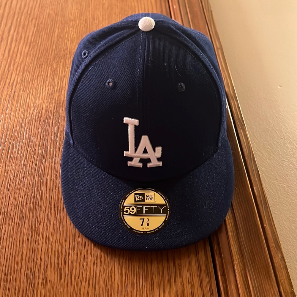 Navy LA / Las Angeles Hat | Size (7 3/8)
